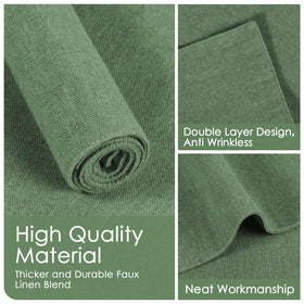 Heat-resistant MANSPHIL placemats safeguard surfaces during warm meals