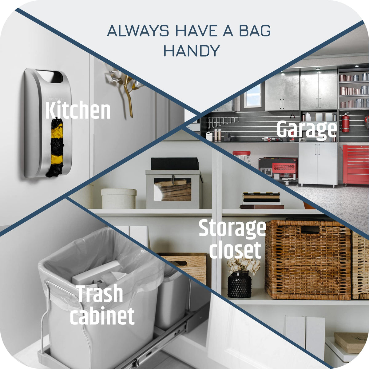 Manterio bag dispenser makes a thoughtful gift for organized homes.