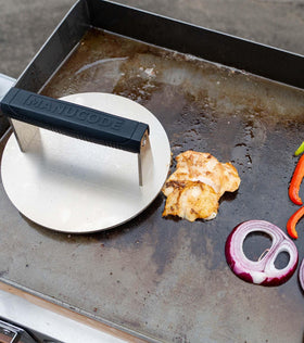 Manucode gift-worthy grill tool idea for burger lovers