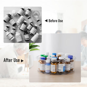 MAOUDA flat-bottom base provides stable cabinet storage.