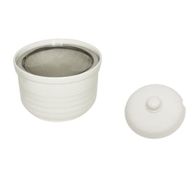 MaoYaMao ceramic lid and spoon set for organized kitchen storage