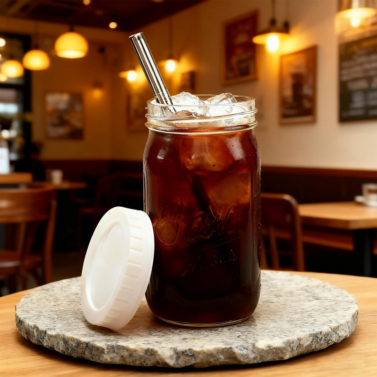 Mapoxy non-slip base keeps jars steady on table surfaces
