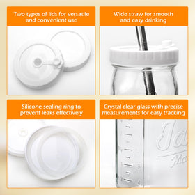Mapoxy removable lid with silicone gasket for easy cleaning