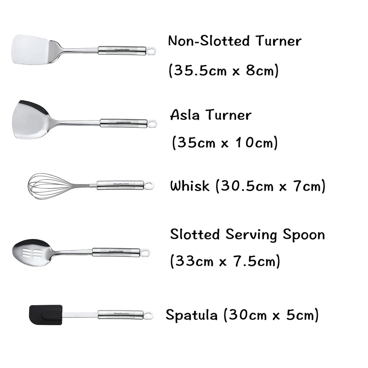 Mapphyton spaghetti server grips and lifts pasta without clumps