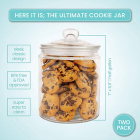 Marbelous glass jar with lid showing rubber gasket for secure airtight sealing