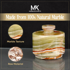 Easy-clean polished marble surface from MARBLOUS KRAFTS for daily use.