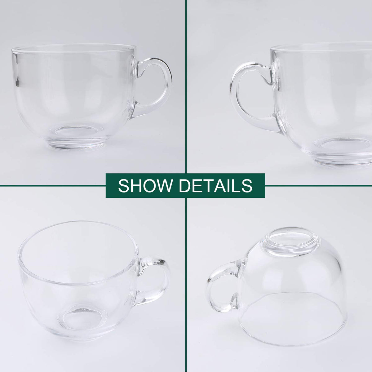 Maredash 16oz mug with wide mouth, perfect for soups and easy filling.