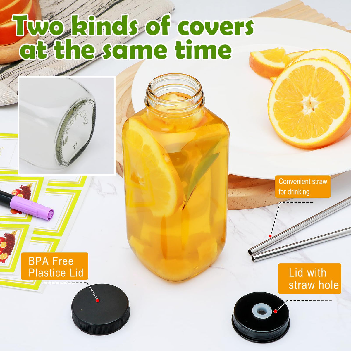 Maredash gift-ready glass bottles ideal for women and friends.