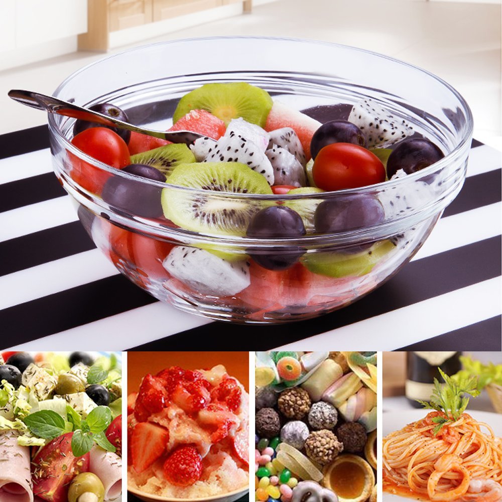 Maredash mini bowls used for desserts and dips with a transparent look.
