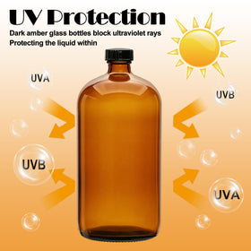 Maredash versatile bottles suit essential oils, DIY cleaners, beer, or kombucha.