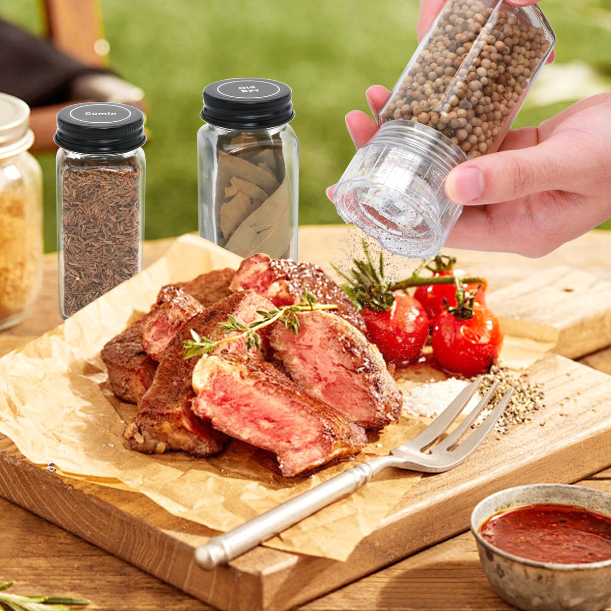 Maredash spice grinder for finer ground spices