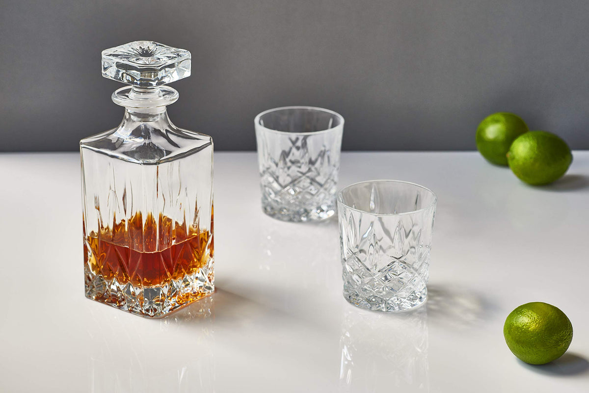 Markham 11-ounce capacity supports whiskey and cocktails with style.
