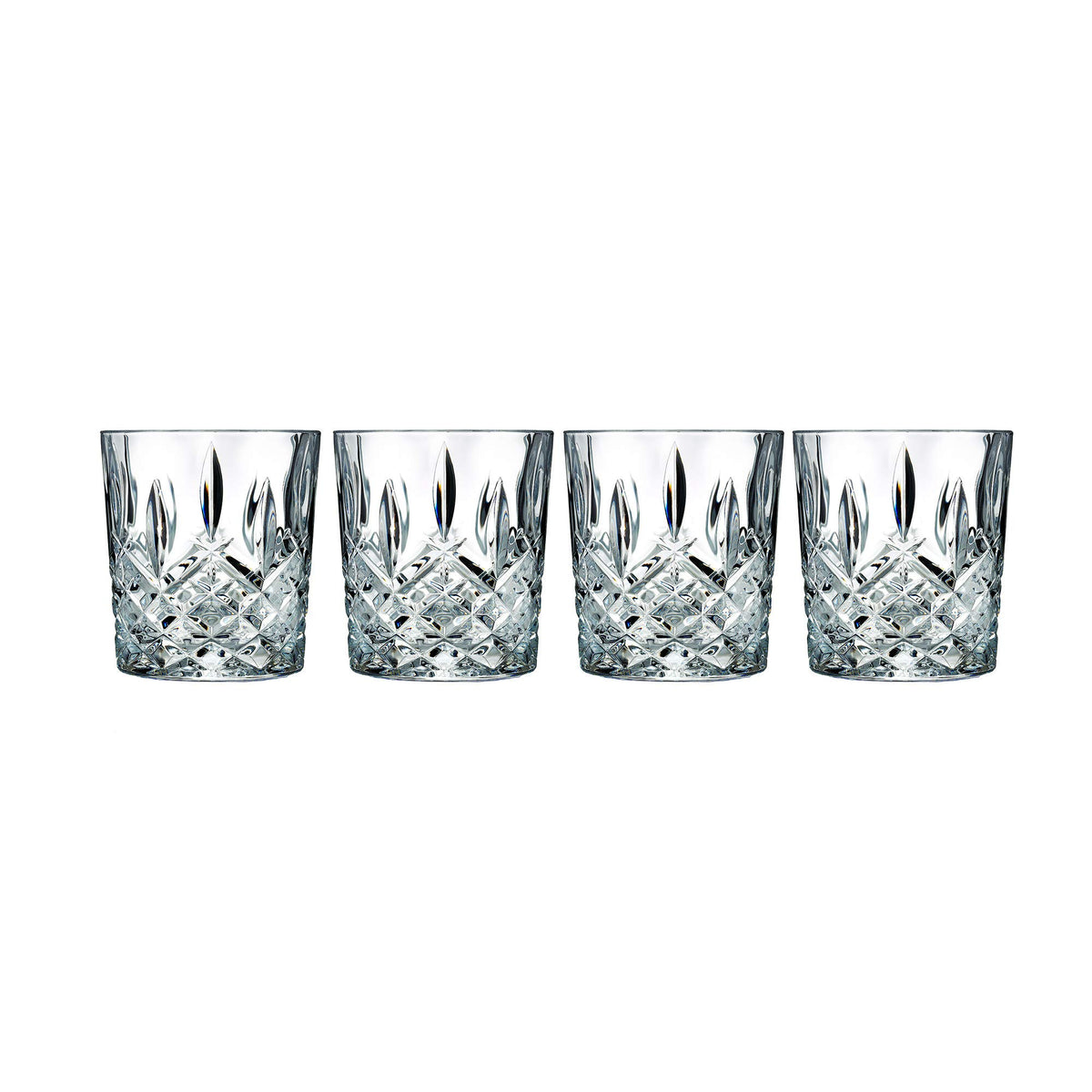 Markham DOF glasses on a table, ideal for stylish entertaining.