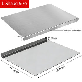 MARRASSA cutting board with juice groove catches liquids, keeping workspace tidy.