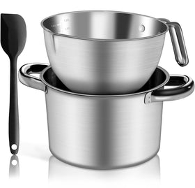 Marsheepy 2000ml mixing bowl for chocolate melts and batter prep
