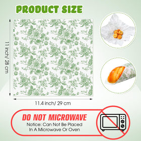 Marspark greaseproof wrap protects fries and burgers during takeout.
