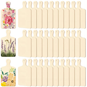 Marsui 36-pcs mini cutting boards with handles for versatile kitchen prep.