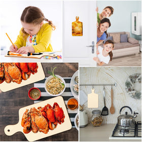 Marsui curved-handle paddle design great for wall hanging and display.