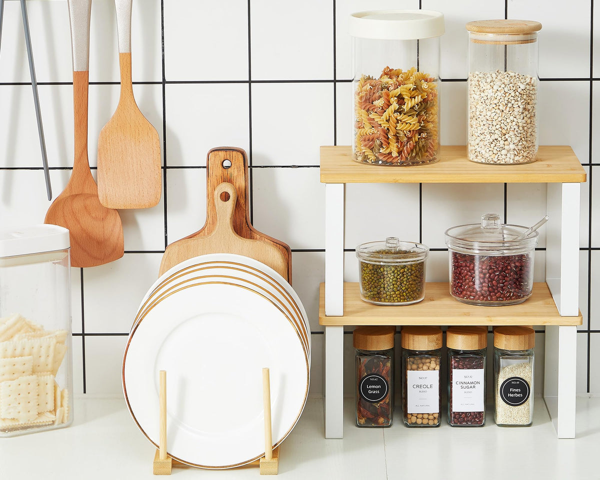 Marsui pot lid and pan storage keeps countertops tidy
