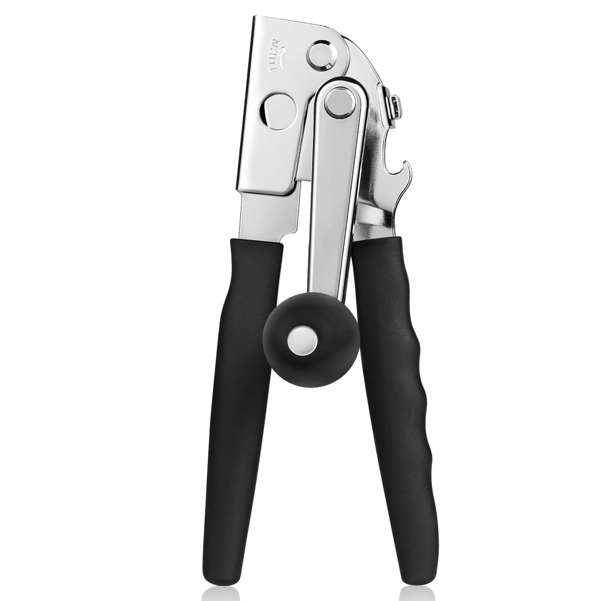 Marswell heavy-duty can opener with reinforced cutting wheel and durable gears.