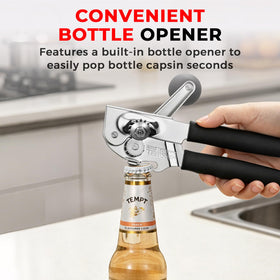 Marswell side magnet securely holds lids for easy removal and cleanup.