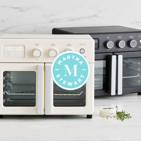 Space for a 12-inch pizza inside the Martha Stewart oven.