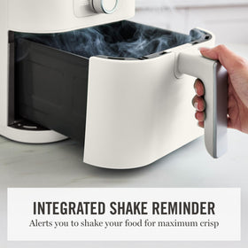 Martha Stewart 6QT Air Fryer auto shut-off protects against overcooking.