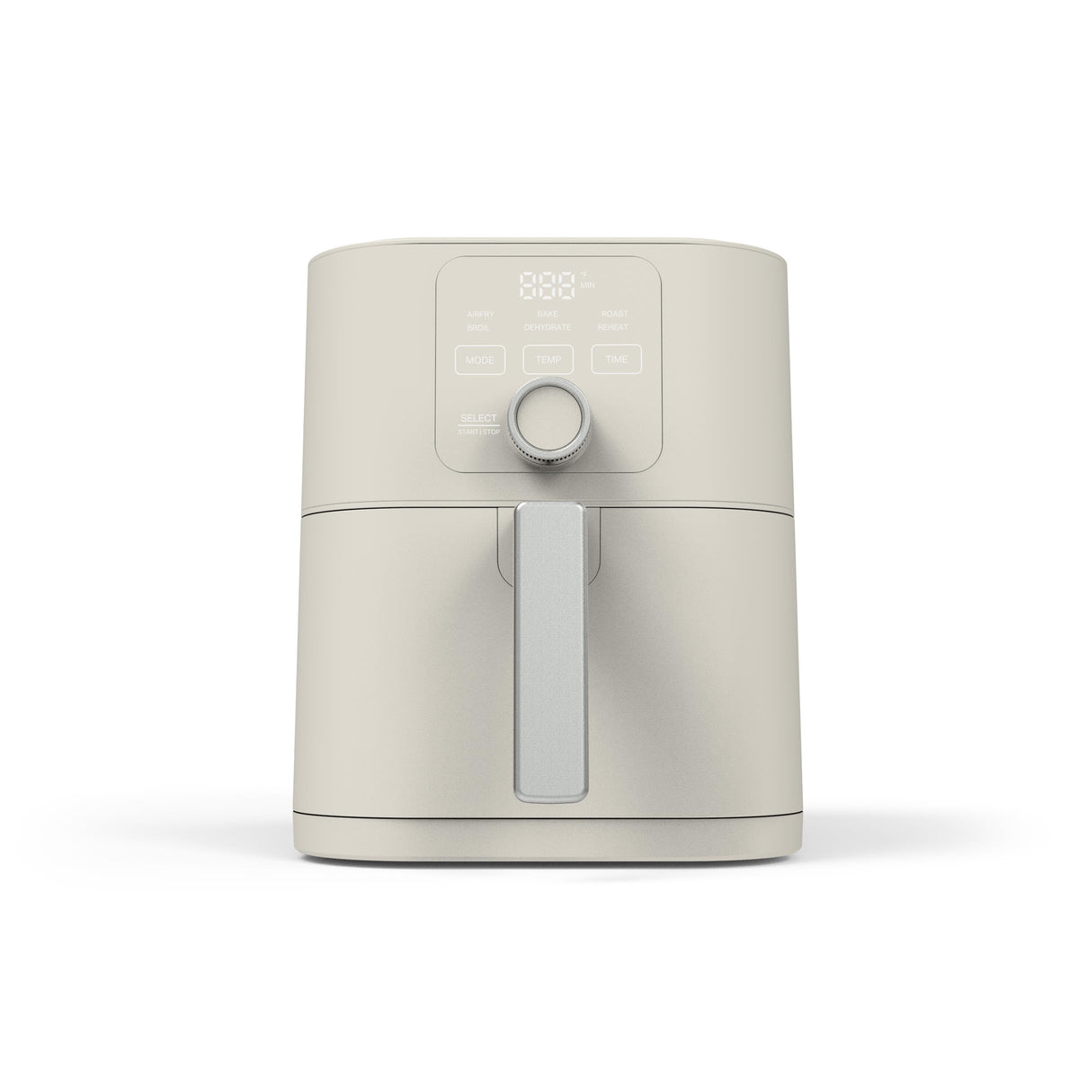 Martha Stewart 6QT Air Fryer basket shows large capacity for family meals.