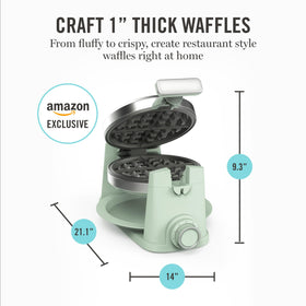 Martha Stewart 900-watt heating system delivers fast, even cooking every time.