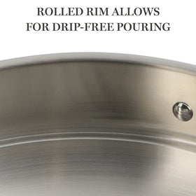Martha Stewart Castelle 5 qt Dutch oven with lid perfect for braising