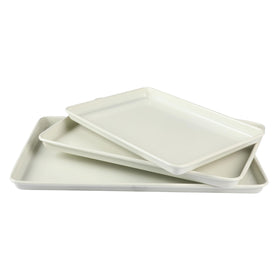 Martha Stewart Gallen 13-inch cookie sheet with nonstick coating for easy release.