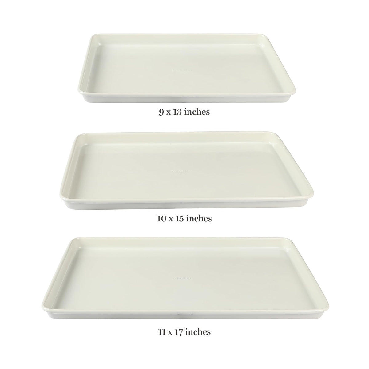 Martha Stewart Gallen 17-inch cookie sheet for family-size baking.