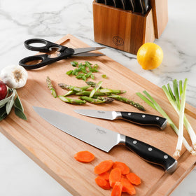 Martha Stewart Greeley sharpening steel — keep blades sharp for daily kitchen prep.