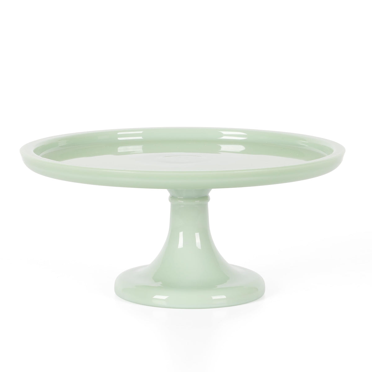 Martha Stewart Highbrook sturdy footed base provides stable dessert presentation.