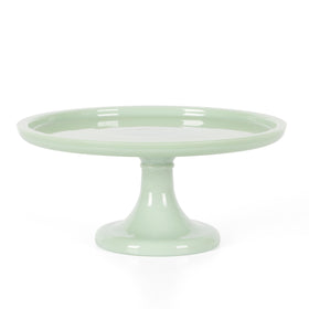 Martha Stewart Highbrook sturdy footed base provides stable dessert presentation.
