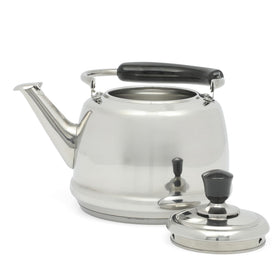 Martha Stewart Kingstree kettle shown on a table for serving