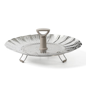 Martha Stewart Richburn steamer with extended handle for easy lifting