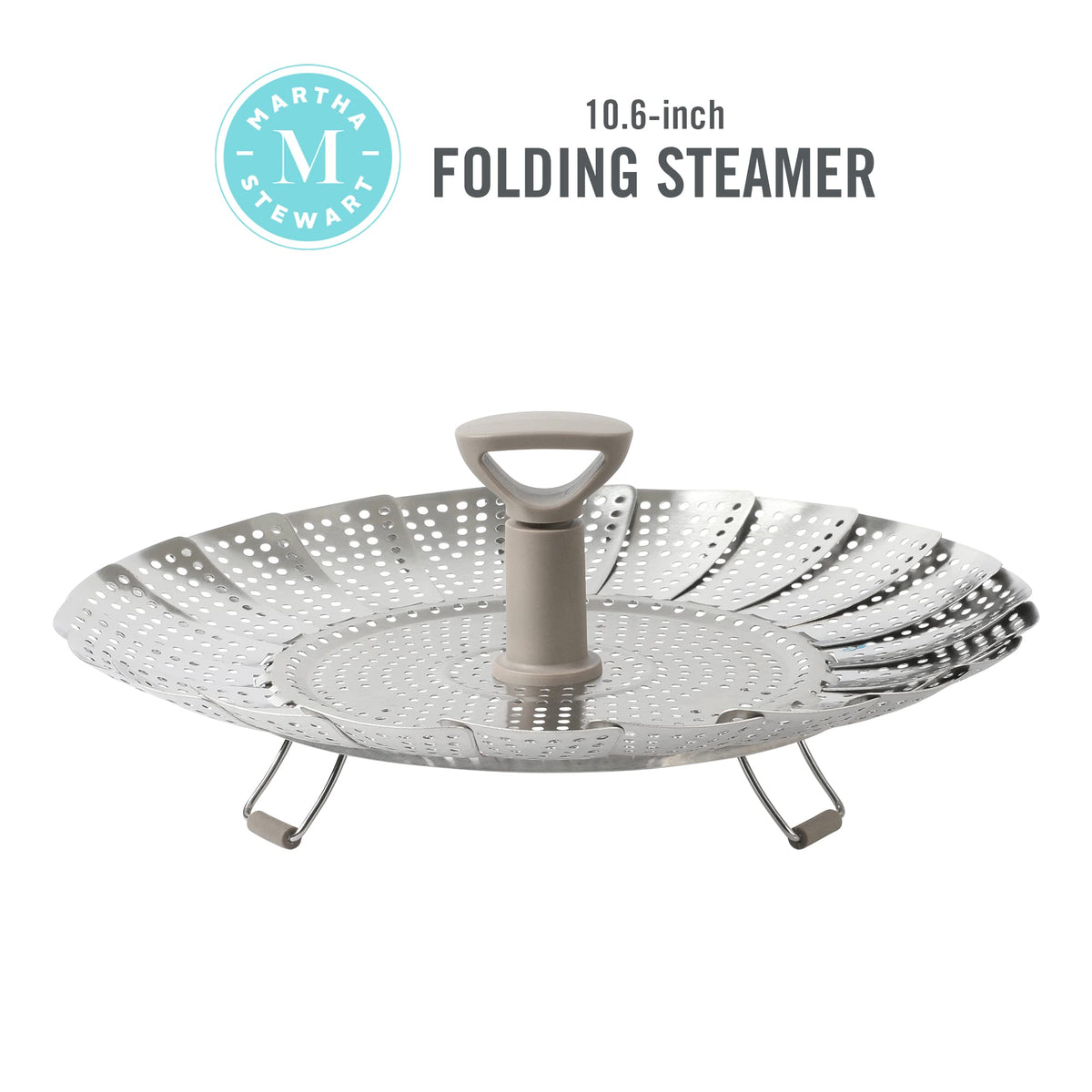 Richburn steamer inside pot ready to steam vegetables safely