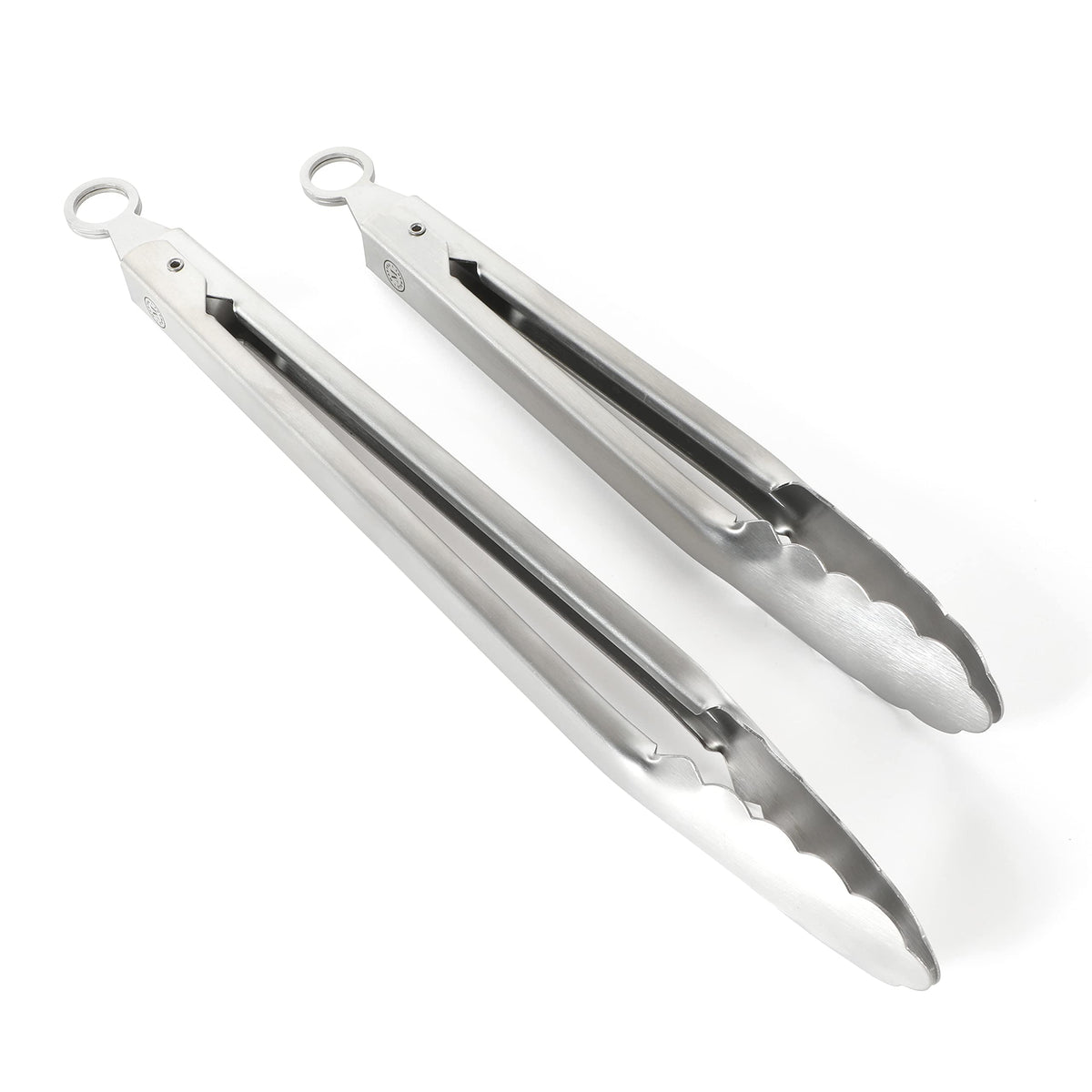 Martha Stewart Richburn dishwasher-safe tongs for easy cleanup after cooking.