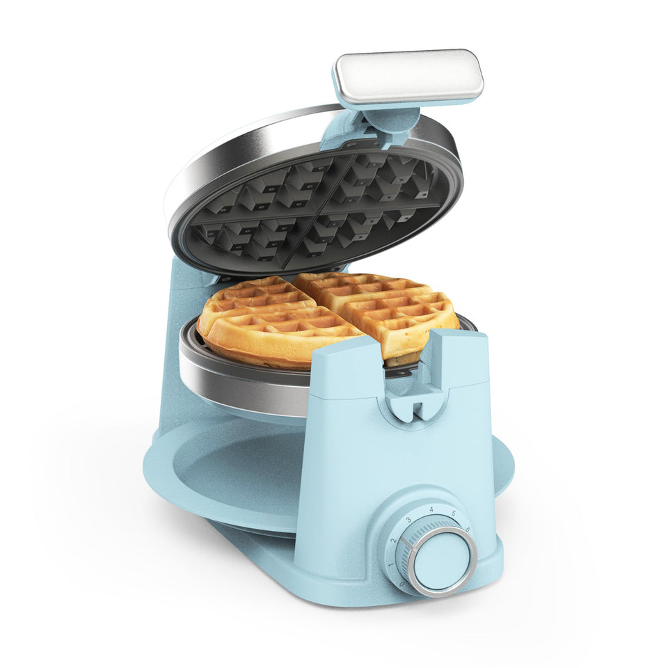 Martha Stewart rotating waffle maker with 180° flip for even browning