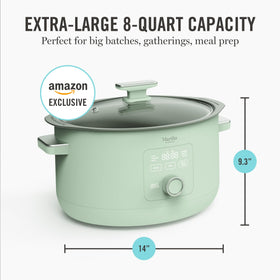 Martha Stewart simmer mode for gentle cooking of delicate dishes.