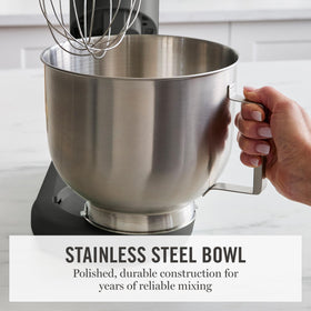 Martha Stewart stand mixer 12-speed control enables precise texture and technique.