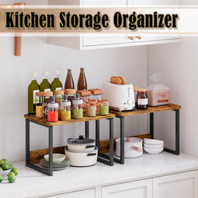 MARTY large spice rack storage for boxed grains and bottles.