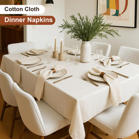 Marubhumi napkins washable label shows easy care.