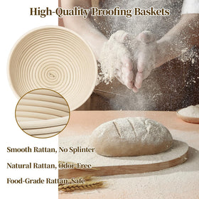 MarzeMuun dough resting in banneton to enhance shape and proofing