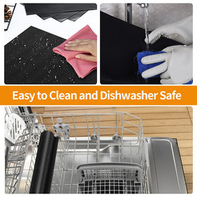 MASANIU oven liner easy-clean enables quick wipe-down after meals.