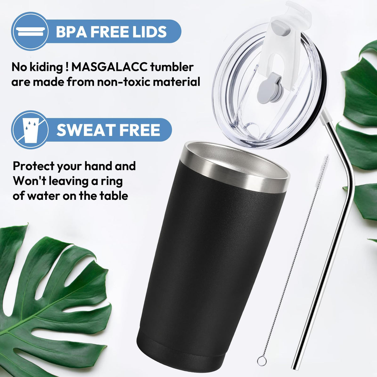 MASGALACC double-wall insulation for temperature control on the go