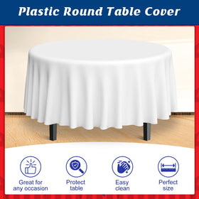 MASHAN Memorial Day tablecloth provides waterproof coverage for messy meals