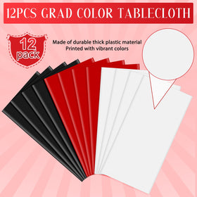 MASHAN multicolor tablecloth waterproof set offers indoor outdoor convenience