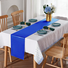 MASHAN satin table runner close-up reveals smooth, durable finish.